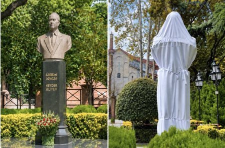 Heydər Əliyevin Tbilisidəki büstünü zədələməkdə şübhəli bilinən Ermənistan vətəndaşı həbs edilib